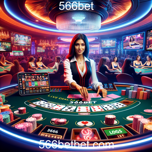 Experimente a Emoção dos Jogos 'Ao Vivo' na 566bet